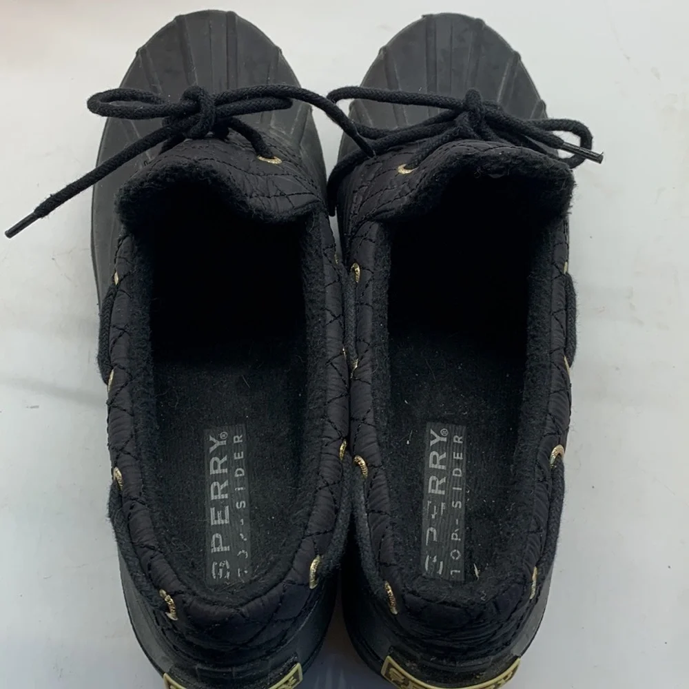 Sperry Top sider Vintage Waterproof Ankle Rain Boots Sz 10 STS95272. SPR0351